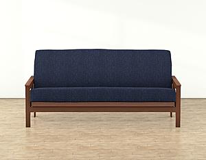 Belmont Deep Blue Futon Cover by SIS Covers