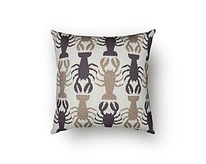 Crustacean Sand Decorative Throw Pillow by SIS Covers