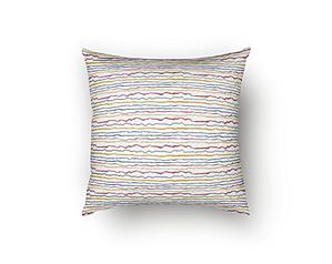Crooked Stripe Decorative Throw Pillow by SIS Covers
