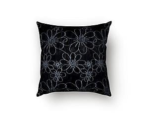 Daisy Doodle Decorative Throw Pillow by SIS Covers