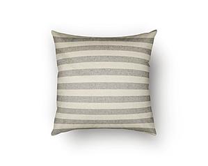 Farmhouse Pewter Decorative Throw Pillow by SIS Covers