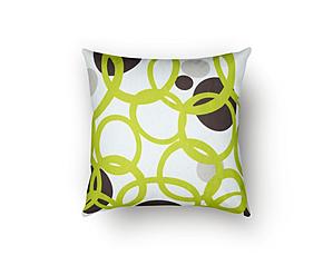 Full Circle Green Decorative Throw Pillow by SIS Covers