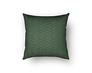 Fluctuate Arctic Decorative Throw Pillow by SIS Covers