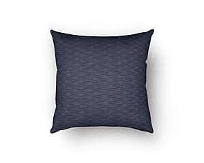 Fluctuate Bluestone Decorative Throw Pillow by SIS Covers