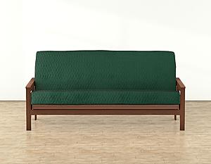 Fluctuate Emerald Futon Cover by SIS Covers