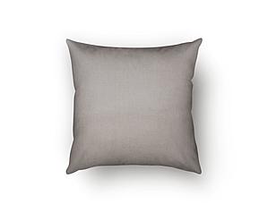 Flip Pewter Decorative Throw Pillow by SIS Covers