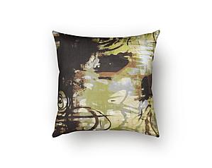 Graffiti Decorative Throw Pillow by SIS Covers