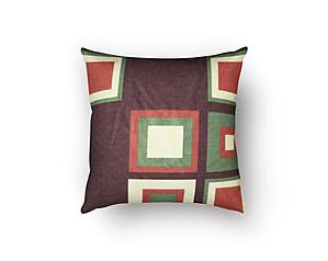 Gridlock Decorative Throw Pillow by SIS Covers
