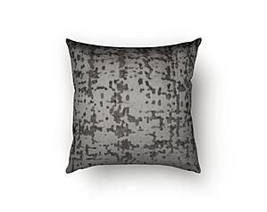 High Society Silver Decorative Throw Pillow by SIS Covers