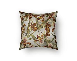 Lady Slipper Decorative Throw Pillow by SIS Covers