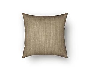 Linen Flax Decorative Throw Pillow by SIS Covers