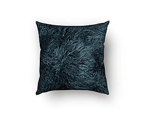 Llama Teal Decorative Throw Pillow by SIS Covers