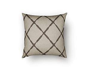 Lyric Smoke Decorative Throw Pillow by SIS Covers