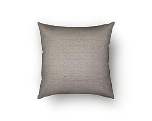Manuscript Truffle Decorative Throw Pillow by SIS Covers