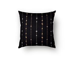 Midnight Champagne Decorative Throw Pillow by SIS Covers