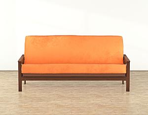 Padma Orange Futon Cover by SIS Covers