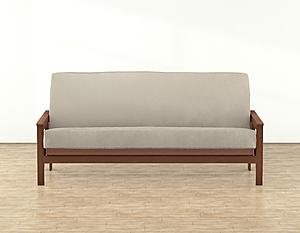 Padma Harbor Gray Futon Cover by SIS Covers