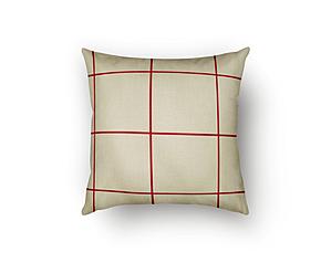 Quadrant Decorative Throw Pillow by SIS Covers