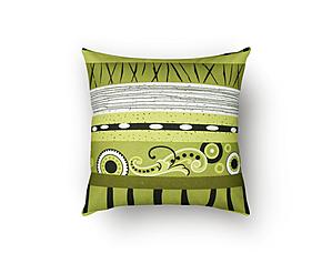 Radiant Flux Decorative Throw Pillow by SIS Covers
