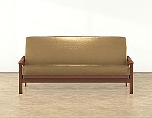 Rendezvous Golden Futon Cover by SIS Covers