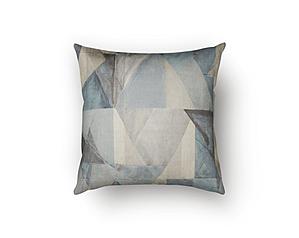 Refraction Ice Decorative Throw Pillow by SIS Covers