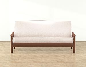 Rendezvous Silver Futon Cover by SIS Covers