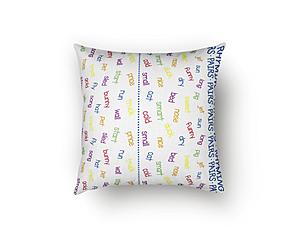 Rhyming Pairs Decorative Throw Pillow by SIS Covers