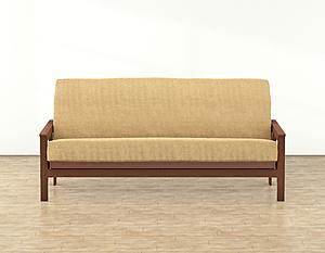 Redeem Stripe Marigold Futon Cover by SIS Covers