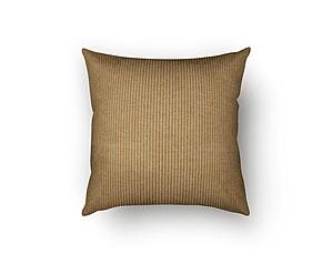 Redeem Stripe Walnut Decorative Throw Pillow by SIS Covers
