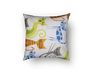 Smarty Cat Decorative Throw Pillow by SIS Covers