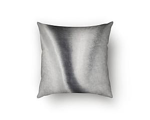 Sterling Silver Decorative Throw Pillow by SIS Covers