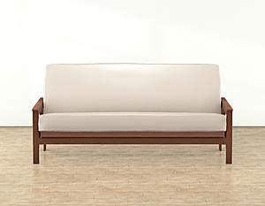 Suave Creme Futon Cover by SIS Covers