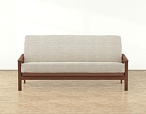 Ticking Stripe Black Futon Cover by SIS Covers