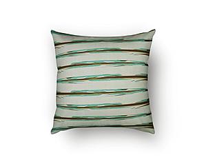 Umbrella Stripe Decorative Throw Pillow by SIS Covers