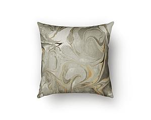 Wanderlust Golden Decorative Throw Pillow by SIS Covers