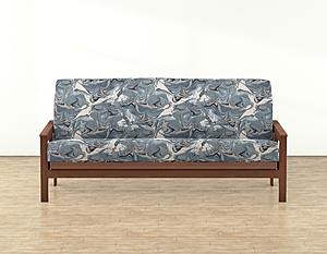 Wanderlust Sapphire Futon Cover by SIS Covers