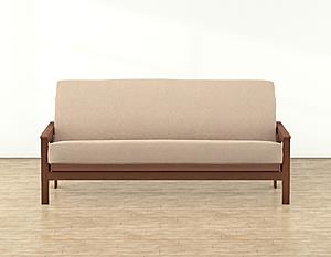 Window Box Sand Futon Cover by SIS Covers