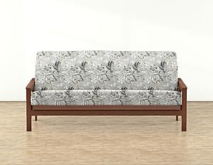 Winter Bloom Futon Cover by SIS Covers