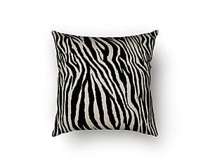 Zebra Zen Decorative Throw Pillow by SIS Covers