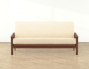Zoa Creme Futon Cover by SIS Covers