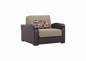 Sleep Plus Brown Convertible Chair Bed by Casamode