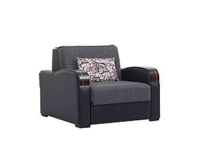 Sleep Plus Gray Convertible Chair Bed by Casamode