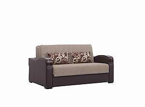 Sleep Plus Brown Loveseat Full Sleeper by Casamode