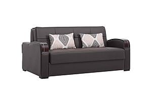 Sleep Plus Brown PU Sofa Bed by Casamode