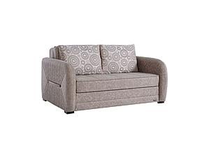 Speedy Beige Fabric Convertible Loveseat by Casamode