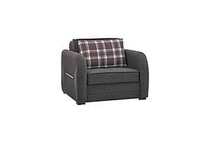 Speedy Chair Gray Fabric by Casamode