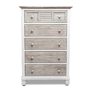 Islamorada 5 Drawer Chest - Dapple Grey by Lineage Collections