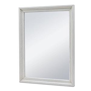 Surfside Mirror - Distressed White by Lineage Collections