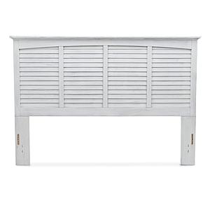 Surfside King Headboard - Distressed White by Lineage Collections