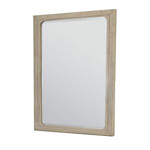 Cape May Mirror - Glazed Driftwood by Lineage Collections
